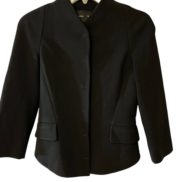 Proenza Schouler Wool Blend Blazer Made in Italy Black luxury old money - Picture 2 of 16